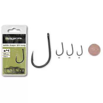 #2 Radical Wide Gape Strong Titan X 10szt